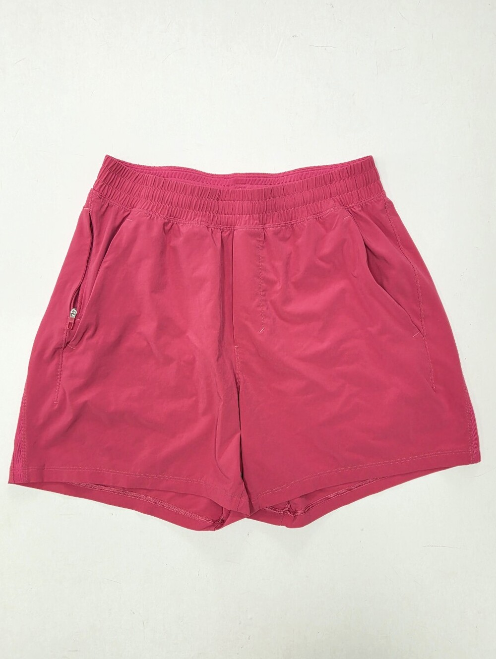 Lululemon Pace Breaker Shorts Mens 5” Pink Athletic Running Workout Medium